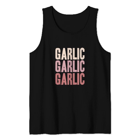 Garlic Lover Vegetable 21 Tank Tops