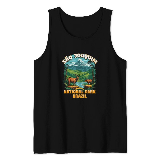 Brazil Hiking Mountains National Park Sao Joaquim Uplands Tank Tops