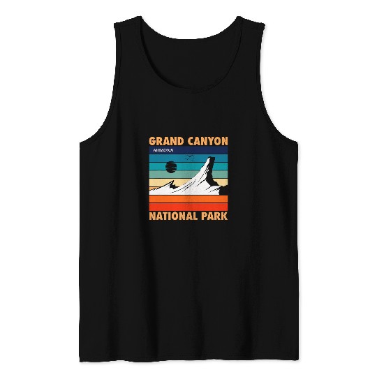 Grand Canyon National Park Throwback Design Classic 1 Tank Tops