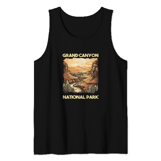 Grand Canyon Adventure Seeker Nature Lover Hiking Tank Tops