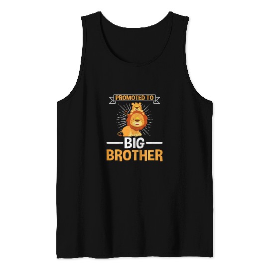 Lion Pet Kids Big Brother Lion 2 Tank Tops