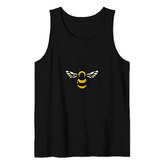 Beekeeper Buzzing Bumblebee Brilliance Bug Lover Tank Tops