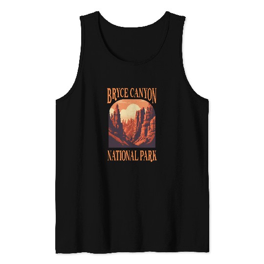 Bryce Canyon National Park Natural Environment Scenic Wonder Tank Tops