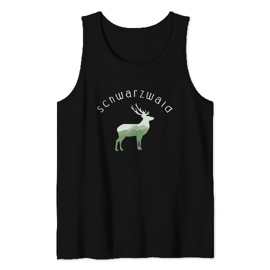 Black Forest Black Forest Bollenhut Hiking Gift Tank Tops