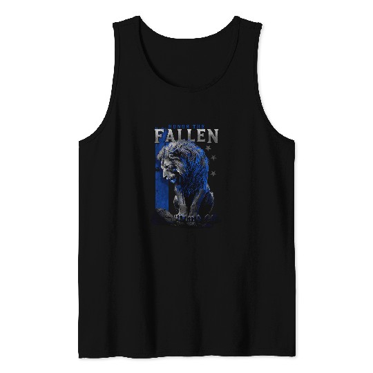 Lion Pet Honor The Fallen Lion Edition Tank Tops