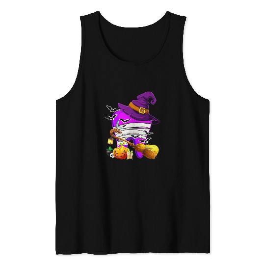 dentists Job Teeth Pumpkin Witch Dental Assistants dentists Halloween Tank Tops