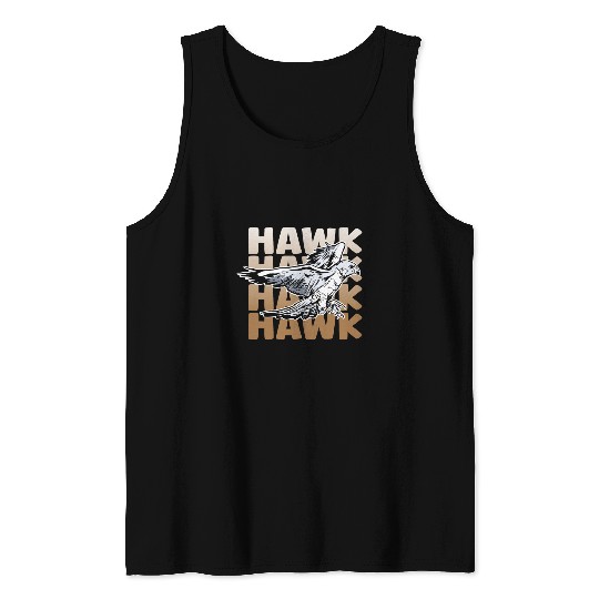 HAWK Design for a Hawk fan Tank Tops