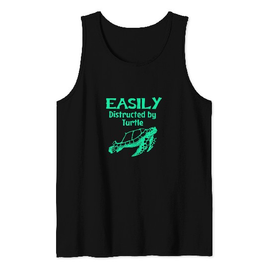 Turtle Pet Animal Rights Sea Turtle Ocean Gift 3 Tank Tops