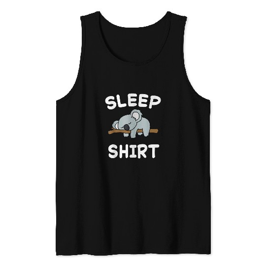 Koala Pet Nap Sleep Sleeping Pajama Nightgown Tank Tops