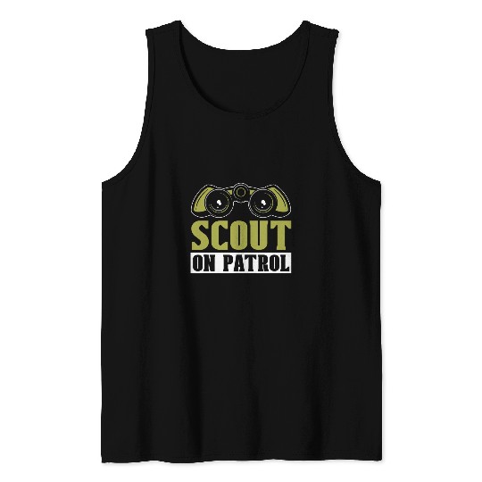 Scout Job Patrol Wilderness Nature Uniform Scout Tank Tops