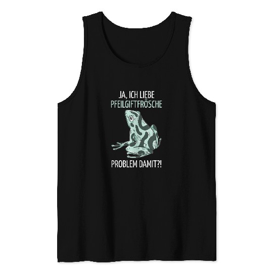 Colour Frog Tree Climber Frog Funny Arrow Poison Frog 8 Tank Tops