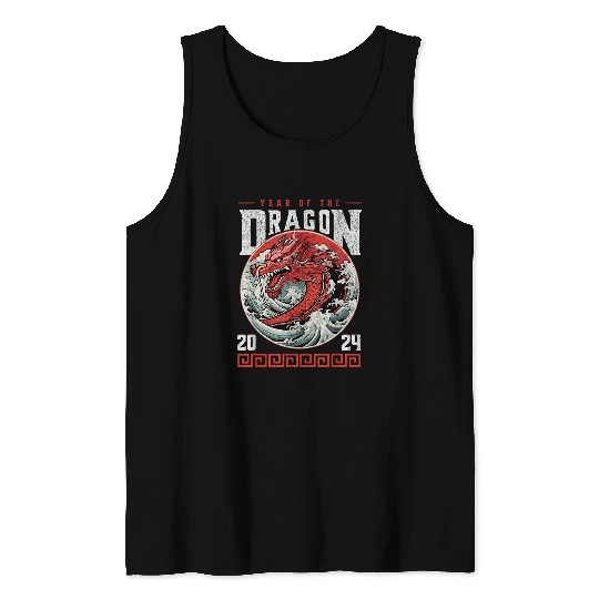 Dragon Pet Red Warrior Confident Courageous Tank Tops