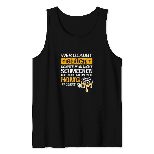 Honey beeekeeping bees honeycomb beekeeper honey beekeeper Tank Tops