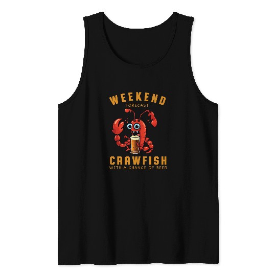 Cajun Crawfish Boil Party Weekend Forecast Mardi Gras Tank Tops