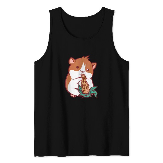 Hamster Pet Corn Hamster Guinea Pig Maize Crop Corn Lover Vegetable Tank Tops