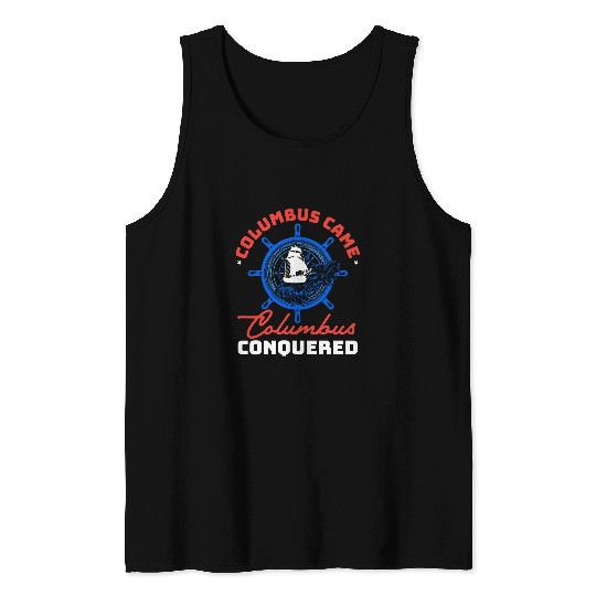 Christopher Columbus Italian American Happy Columbus Day 5 Tank Tops