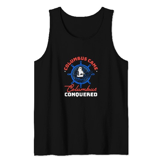 Christopher Columbus Italian American Happy Columbus Day 5 Tank Tops