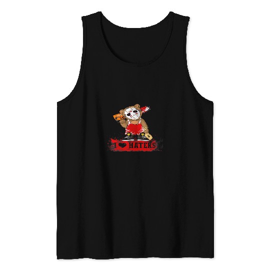 Bear Pet Gothic Pastel Teddy Bear Creepy Voodoo Bat 1 Tank Tops