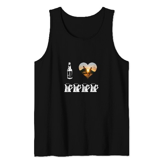 Beer Fun I Love Beer 3 Tank Tops