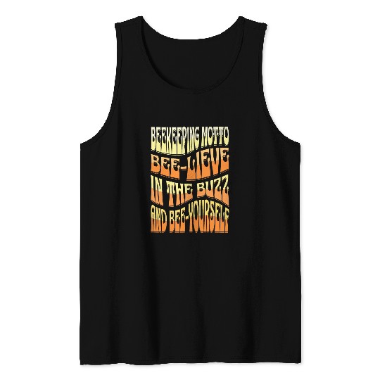 Honey Beekeeping Bee beekeeper honey Rewarding Hobbie funny Tank Tops
