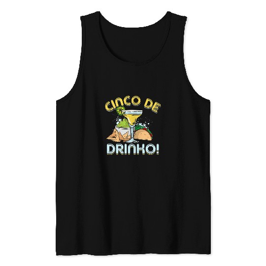 Wines Fun Margarita Squad Lemon Cute Tequila Fan Funny Cinco De Mayo 2 Tank Tops
