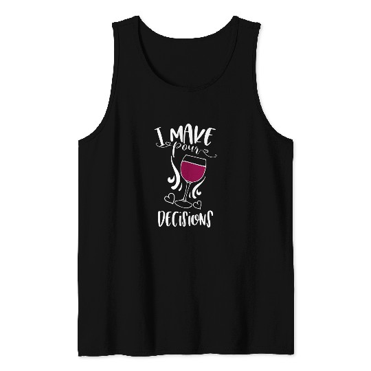 Wines Fun Funny Red White Wines Lover Drinking Adult Humor Men Women Tank Tops