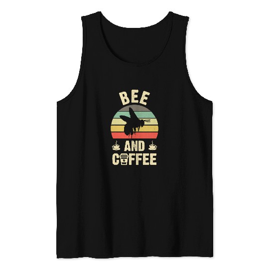 Coffee Fun I like Bee Coffee Funny vintages Pet theme lover gift 102 Tank Tops