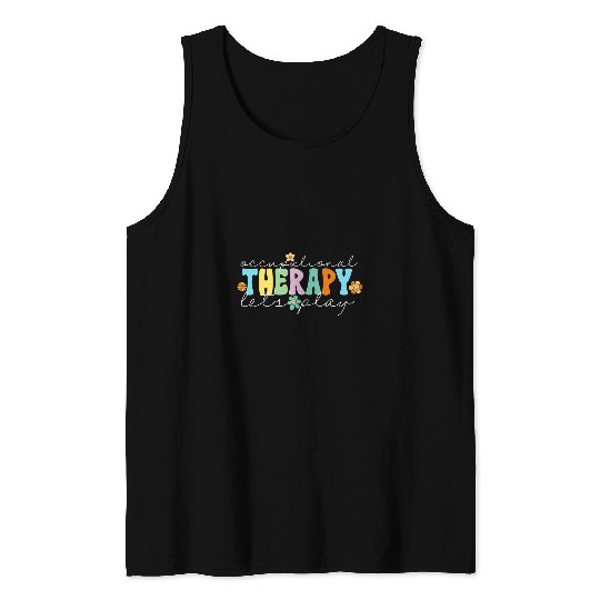 Ot Occupational Therapy Lets Play 1 Tank Tops