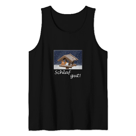 Bear Pet Pyjamas Nightdress Robin with Cuddly Bear Sleep Well Tank Tops