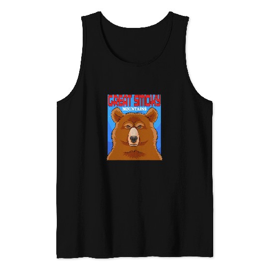 Bear Pet Great Smoky Mountains National Park Cute Bear Tank Tops
