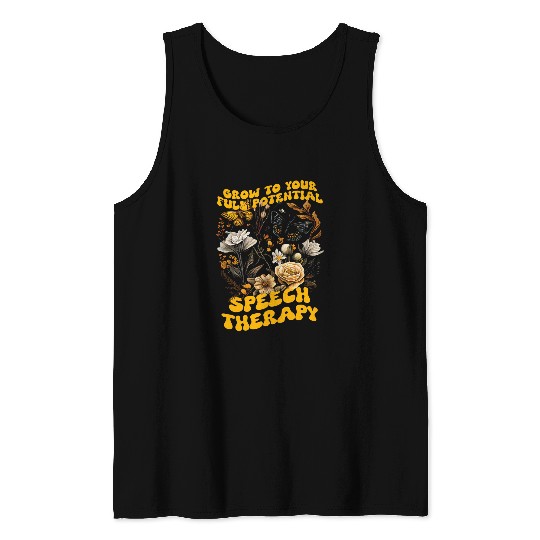 Pathology Pathologist Speech Therapy Therapist Tank Tops