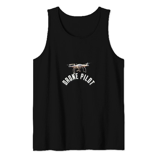 Drone Pilot Technology Tech drone engineer Tank Tops