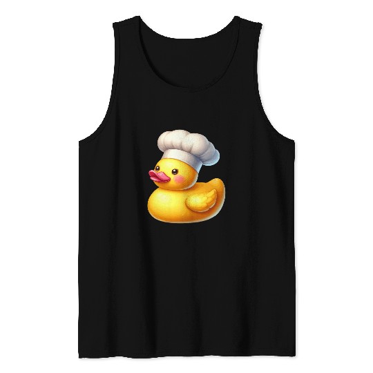 Duck Pet Ducklings Bath Duck Quacking 67 Tank Tops