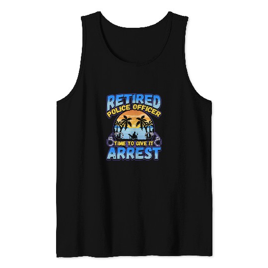 Law Enforcement Design for a Police Officer 27 Tank Tops