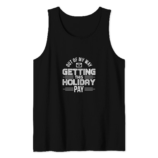 Postal Worker Gifts Mailmen Mail Ladies Carrier 3 Tank Tops
