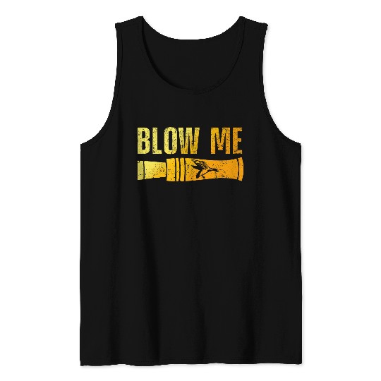 Funny Blow Me Duck Hunting Duck Call Waterfowl Hunter Gift Tank Tops