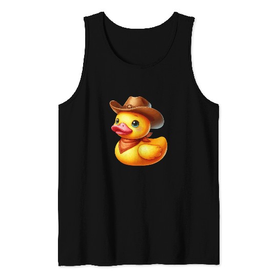 Duck Pet Ducklings Bath Duck Quacking 15 Tank Tops