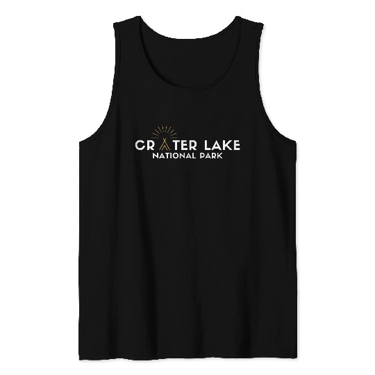 Crater Lake National Park Oregon Hike Outdoors Hiking Tank Tops