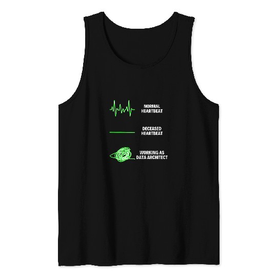 Software Architect Worker Data Architect Jobs Tank Tops