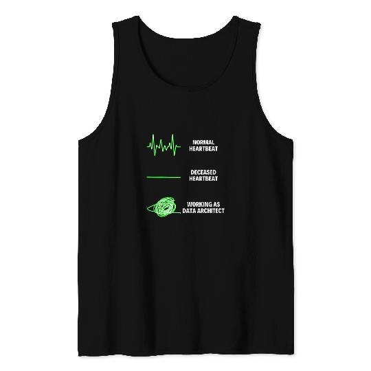 Software Architect Worker Data Architect Jobs Tank Tops