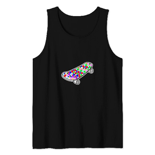 Dot Day International Dot Day Skateboard Skater Boys Tank Tops