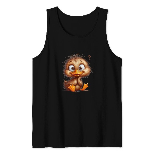 Duck Pet Ducklings Bath Duck Quacking 30 Tank Tops