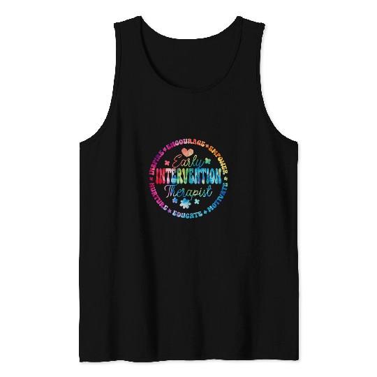 Intervention Teacher Team Early Intervention Therapist 1 Tank Tops