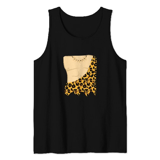 Caveman Costume Cosplay Cave Diving Hiker Explorer 1 Tank Tops