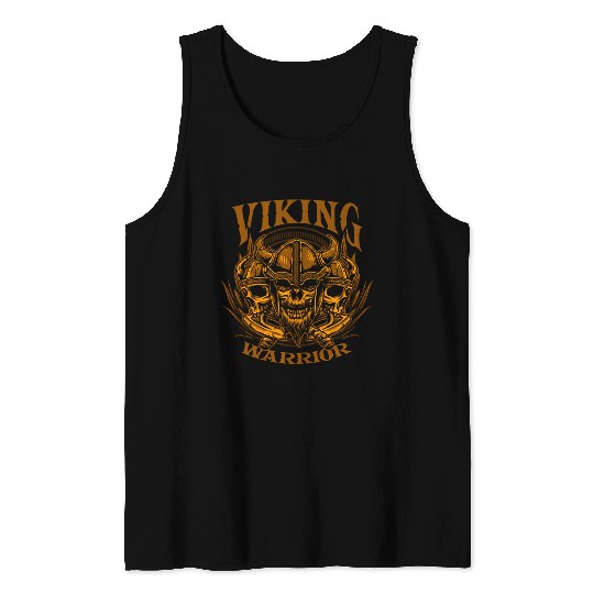 Mens Valhalla Viking Odin North Cherry Mythology Viking Wotan Tank Tops