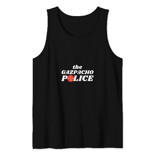 Funny Gazpacho Police Politics Congress Greene Men Women Tank Tops