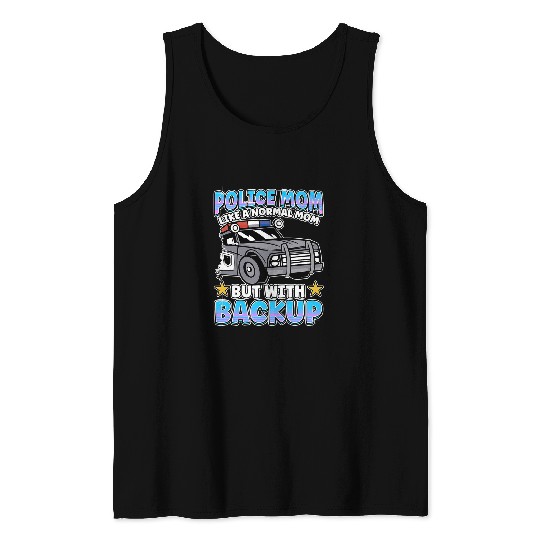 Law Enforcement Design for a Police Officer 17 Tank Tops