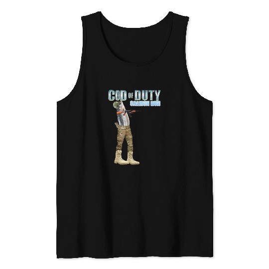 Cod Fish OD Salmon Run Tank Tops