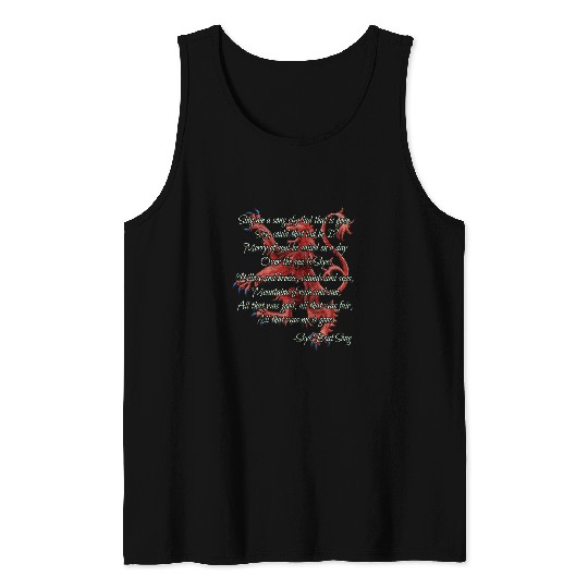 Lion Pet Skye Boat Song Scottish Lion Scotland Tank Tops
