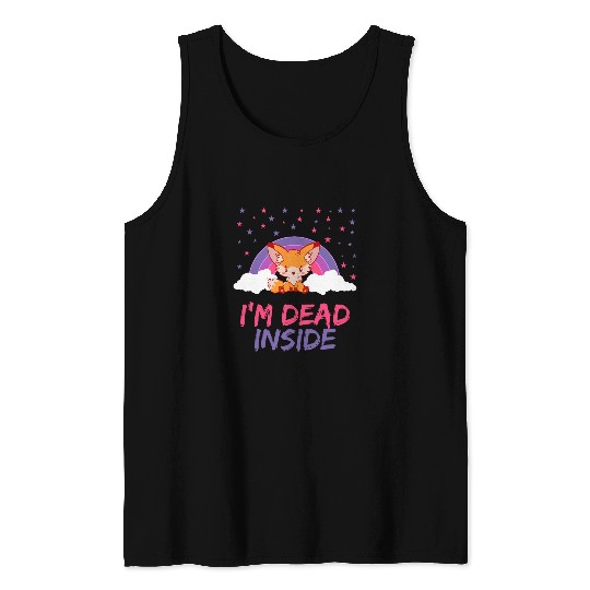 Depression Can Kill Deads Inside Tees depressed help yourself Tank Tops